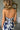 Everleigh Navy Tropical Print Maxi Dress - close up back view