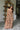 Laguna Brown Palm Print Maxi Dress - full body front view