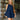Stella Dark Denim Flare Tank- front view