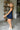 Stella Dark Denim Flare Tank- full side view