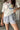 Lila Blue Lace Trim Shorts -front