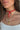 HART Coral Red Necklace Cord- close up body view