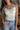 Julia Cream Floral Lace Brami- front view
