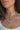 HART Gold Lurex Necklace Cord- close up body view