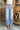 Judy Blue: Allison Medium Wash Ankle Wide Jeans- front full view