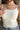Juliette Cream Lace Floral Brami- close up front view