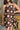 Alara Brown & Cream Polka Dot Mini Dress- front view