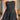 Raya Black Strapless Flare Mini Dress- front view