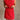 Charlotte Red & White Knit Mini Skirt- front view
