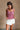 Bonnie Red & White Plaid Ruffle Tank- front top view