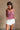 Bonnie Red & White Plaid Ruffle Tank- front top view
