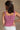 Bonnie Red & White Plaid Ruffle Tank- close up back view