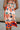 Penelope Orange Tropical Print Midi Dress -lower body back view