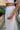 Harlow Blue & White Stripe Wide Leg Pants- close up side view