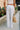 Harlow Blue & White Stripe Wide Leg Pants- back view