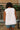Davina White Peplum Tank- back view