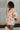 Blair Cream Multi Floral Short Sleeve Top- side view
