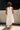 Indie White Eyelet Midi Dress- full back view