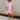 Leona Red & White Stripe Mini Dress- full body view