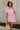 Leona Red & White Stripe Mini Dress- full front view