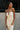 Jane Pale Yellow V-Wire Midi Dress- front top view