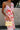 Sabrina Pink Multi Floral Tie Knot Midi Dress- frontal side view