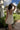 Tara Natural Crochet Mini Dress - back view