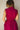 Cara Magenta Eyelet Zip Front Midi Dress - upper body back view