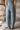 Hayden Denim Barrel Jumpsuit - lower body back view