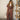 Harlow Brown Wide Leg Pants - full body front view