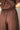 Harlow Brown Wide Leg Pants - close back view