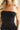 LT Basics Black Strapless Slip - upper front view
