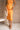 Hailey Orange Polka Dot Midi Skirt - lower body front view
