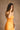 Hailey Orange Polka Dot Scarf Tank - side view