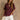 Aurora Burgundy Short Sleeve Top- front view 