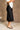 Stevie Black & White Polka Dot Lace Midi Skirt- side view