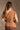 Alani Brown Ruched Off-The-Shoulder Tank- back view