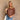 Stella Brown Crochet Floral Poncho- view of front