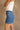 Mica: Brenna Denim Drawstring Mini Skirt - side view