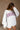 Georgia Grey & Striped Mock Neck Sweatshirt - view of frontal side