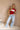 American Classic Red Colorblock Tee - full body front view