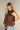 Ginny Brown Smocked Ruffle Tank Top - side view