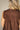 Ginny Brown Smocked Ruffle Tank Top - close up back view