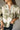 Anya Cream & Sage Floral Top - close up front view