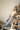Lana Polka Dot Off The Shoulder Tank - full body view