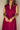 Cara Magenta Eyelet Zip Front Midi Dress - upper body front view