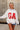 Georgia Reversible Mock Neck Sweatshirt- top view reversed