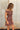 Noelle Brown Ruched Mini Dress- side view