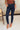 Judy Blue: Delaney Dark Wash Skinny Jeans- full front view