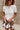 Blakely Cream Lace Short Sleeve Top- close up front view